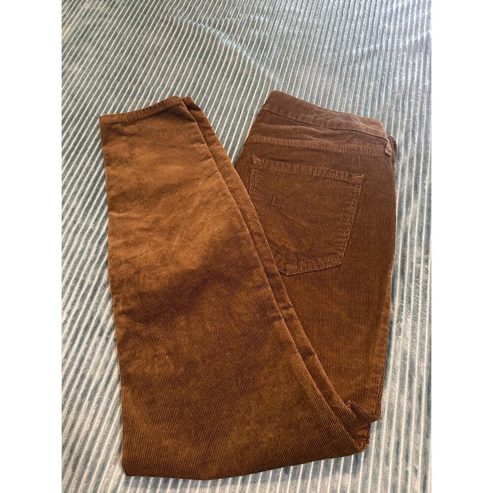 Old Navy Rockstar Super Skinny Corduroy Pants - Dark Olive Green-Petite Size 10